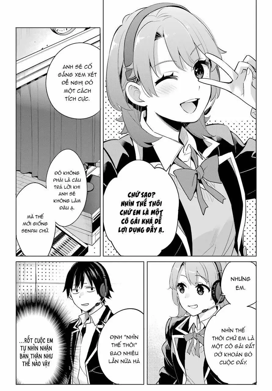 Truyện Tranh Chuyện Tình Thanh Xuân Bi Hài Của Tôi Quả Nhiên Là Sai Lầm - Oregairu trang 6