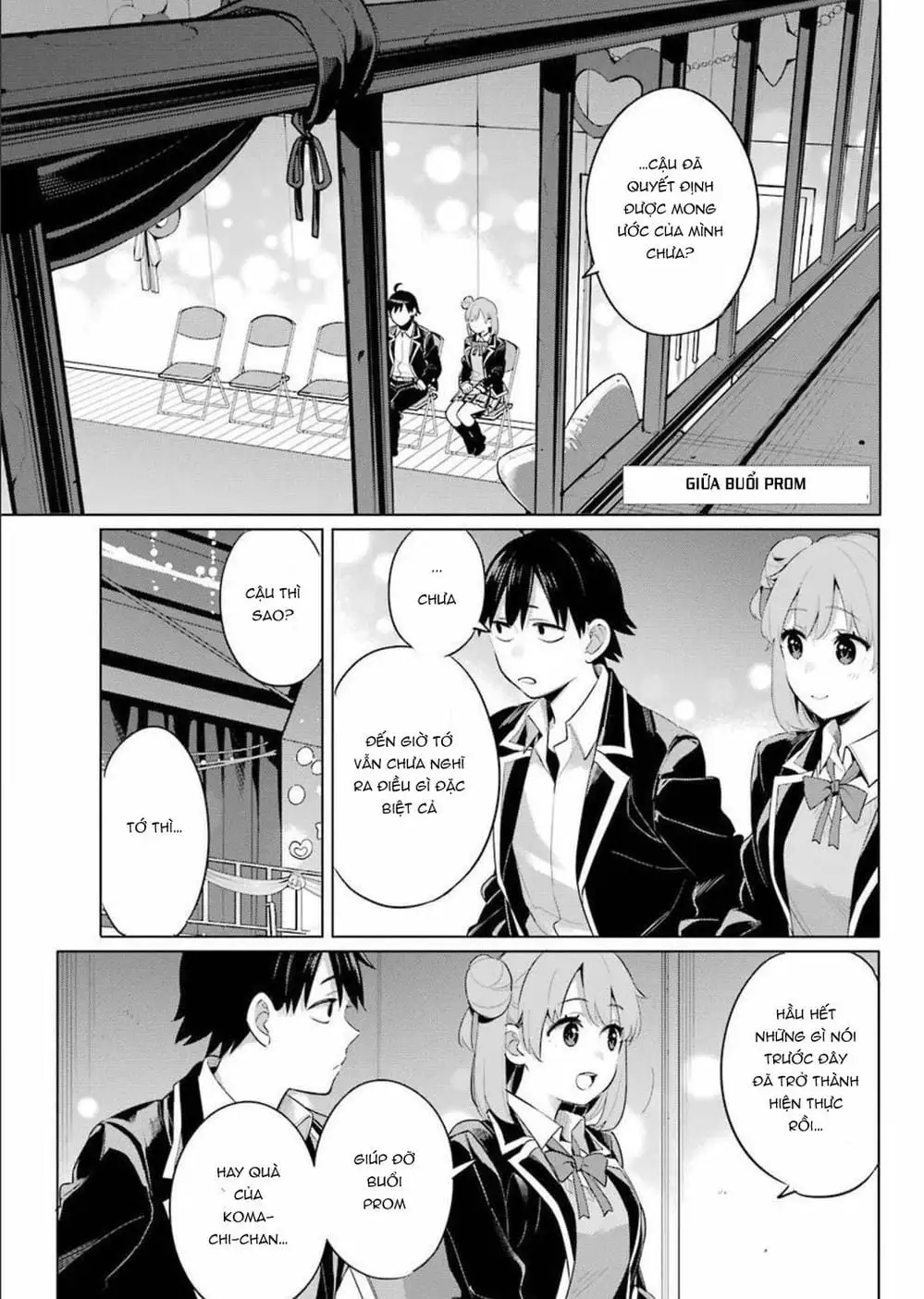 Truyện Tranh Chuyện Tình Thanh Xuân Bi Hài Của Tôi Quả Nhiên Là Sai Lầm - Oregairu trang 6