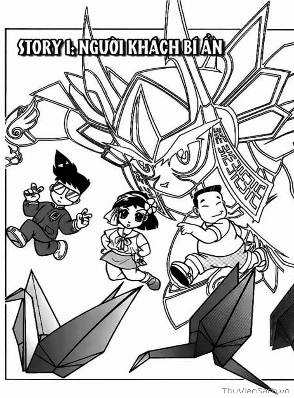 Truyện Tranh Hiệp Sĩ Giấy - Origami Fighter trang 5