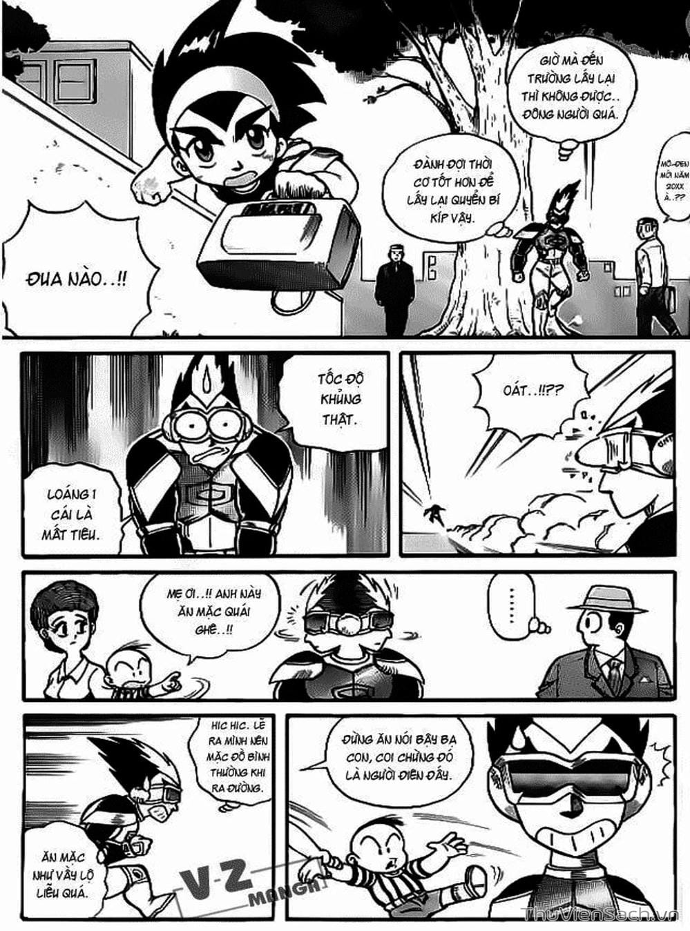 Truyện Tranh Hiệp Sĩ Giấy - Origami Fighter trang 5