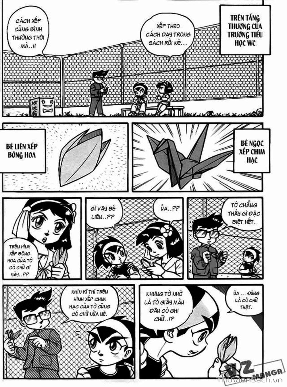 Truyện Tranh Hiệp Sĩ Giấy - Origami Fighter trang 5