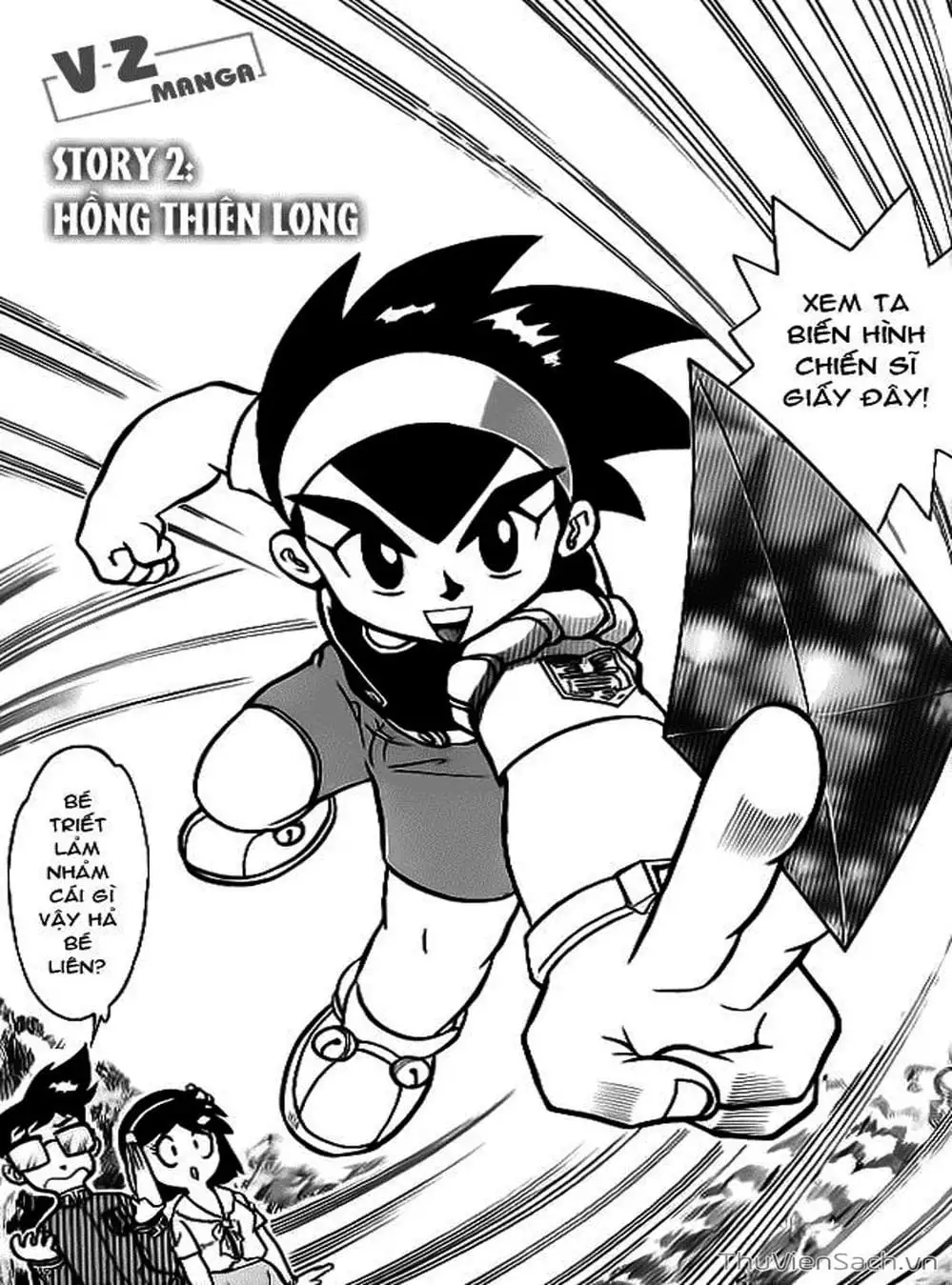 Truyện Tranh Hiệp Sĩ Giấy - Origami Fighter trang 5