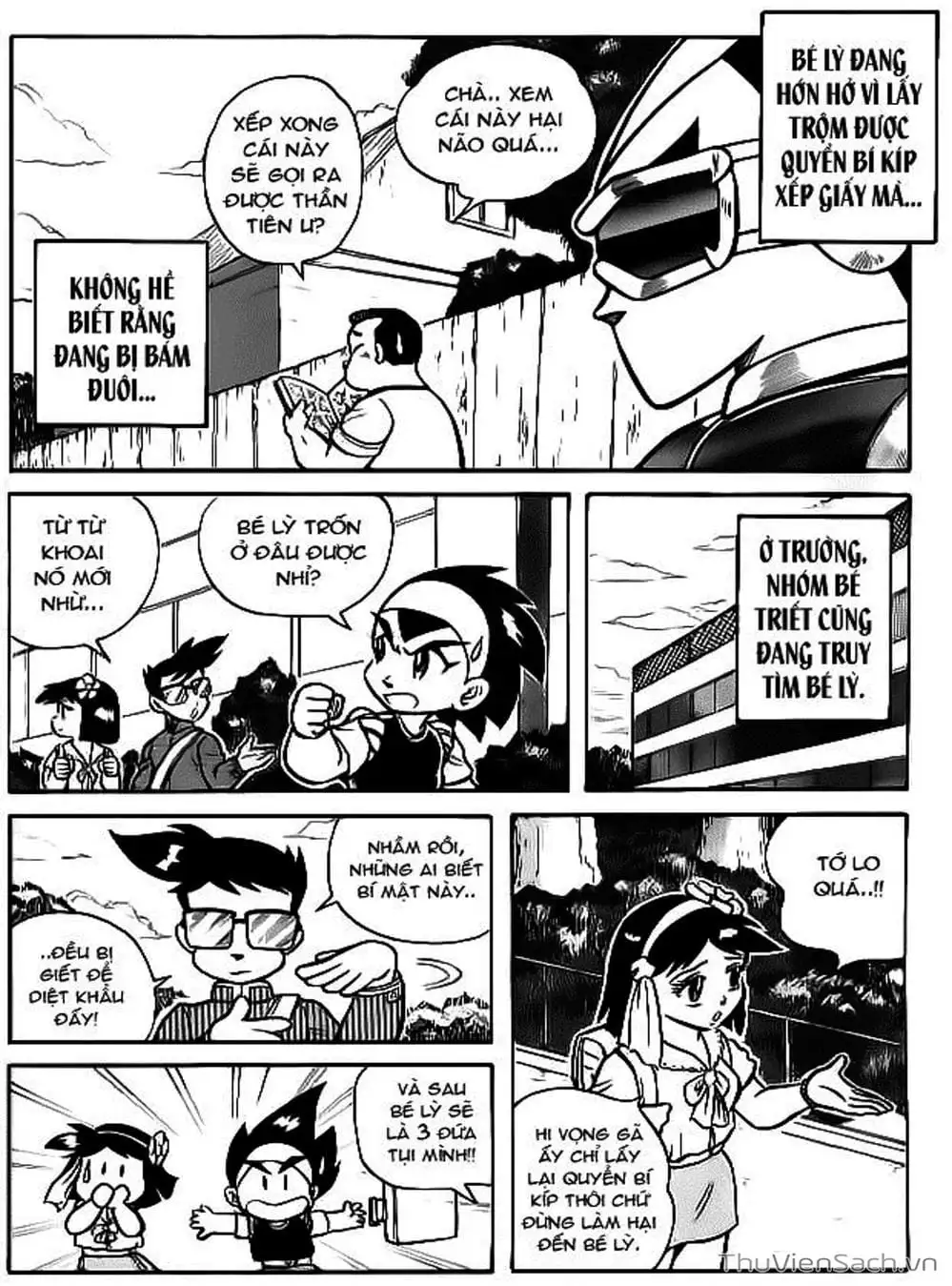 Truyện Tranh Hiệp Sĩ Giấy - Origami Fighter trang 5