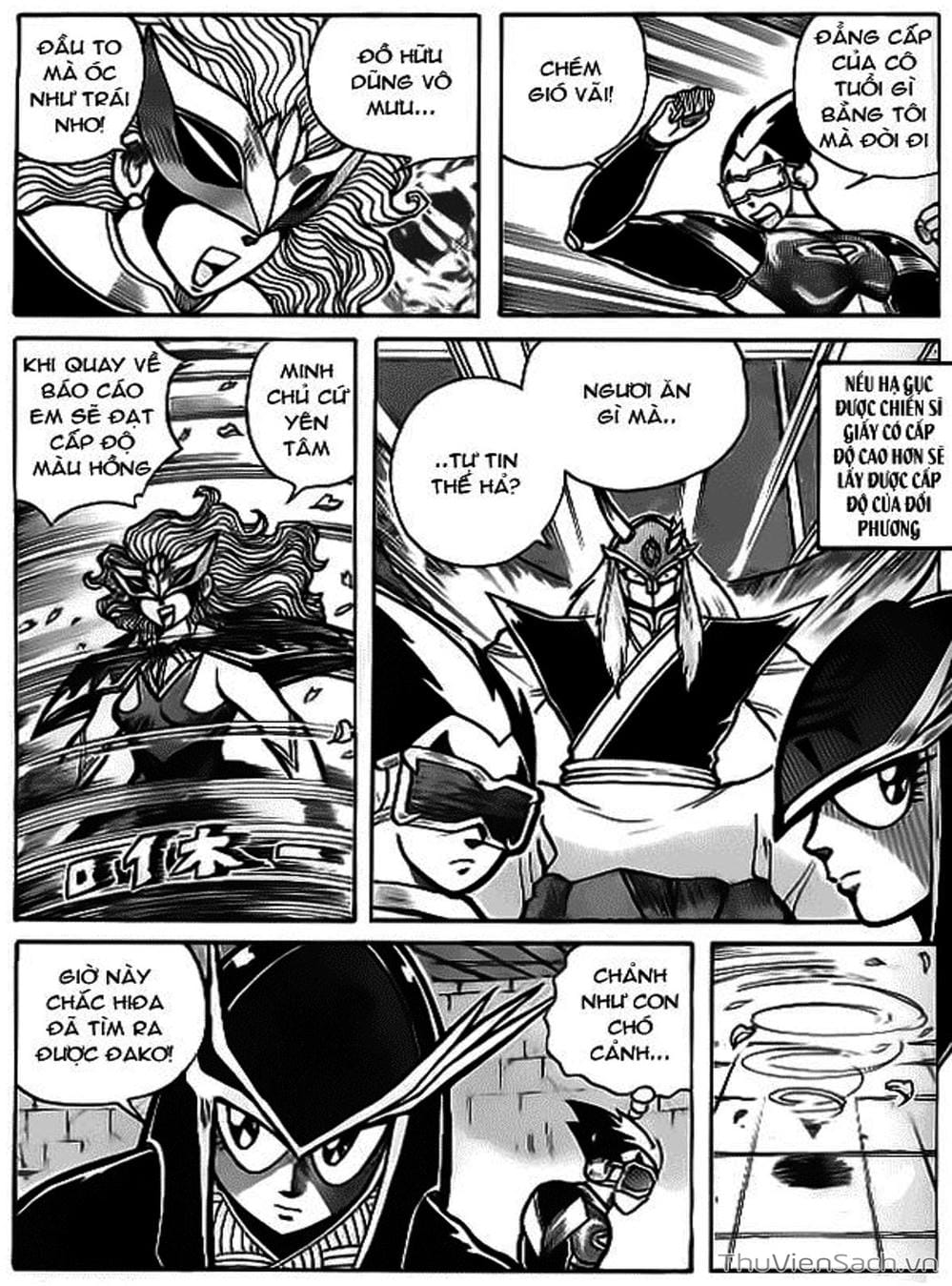 Truyện Tranh Hiệp Sĩ Giấy - Origami Fighter trang 5