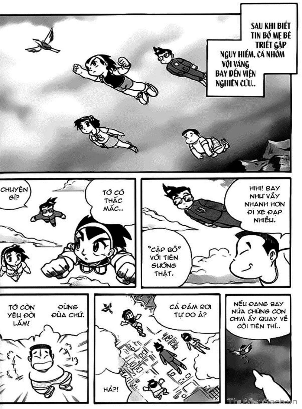 Truyện Tranh Hiệp Sĩ Giấy - Origami Fighter trang 5
