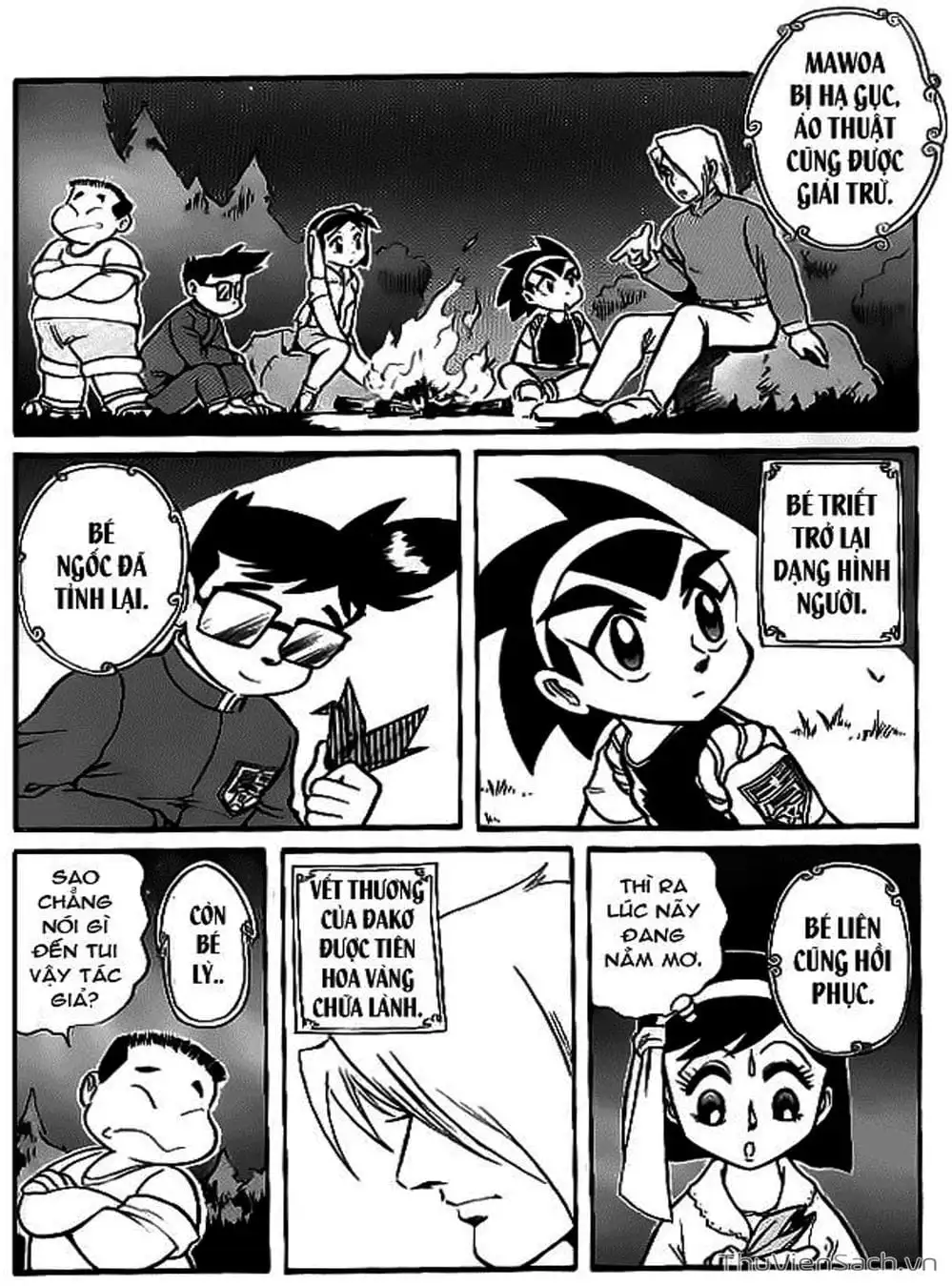 Truyện Tranh Hiệp Sĩ Giấy - Origami Fighter trang 5