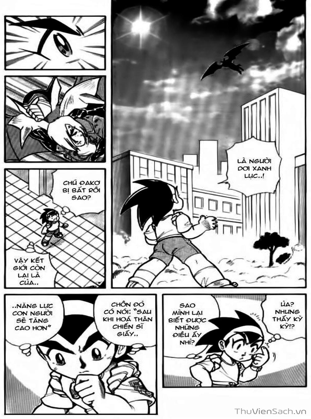 Truyện Tranh Hiệp Sĩ Giấy - Origami Fighter trang 5