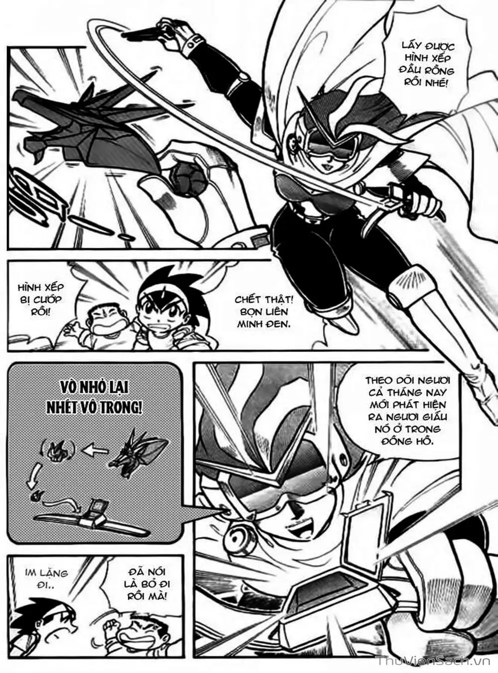 Truyện Tranh Hiệp Sĩ Giấy - Origami Fighter trang 5