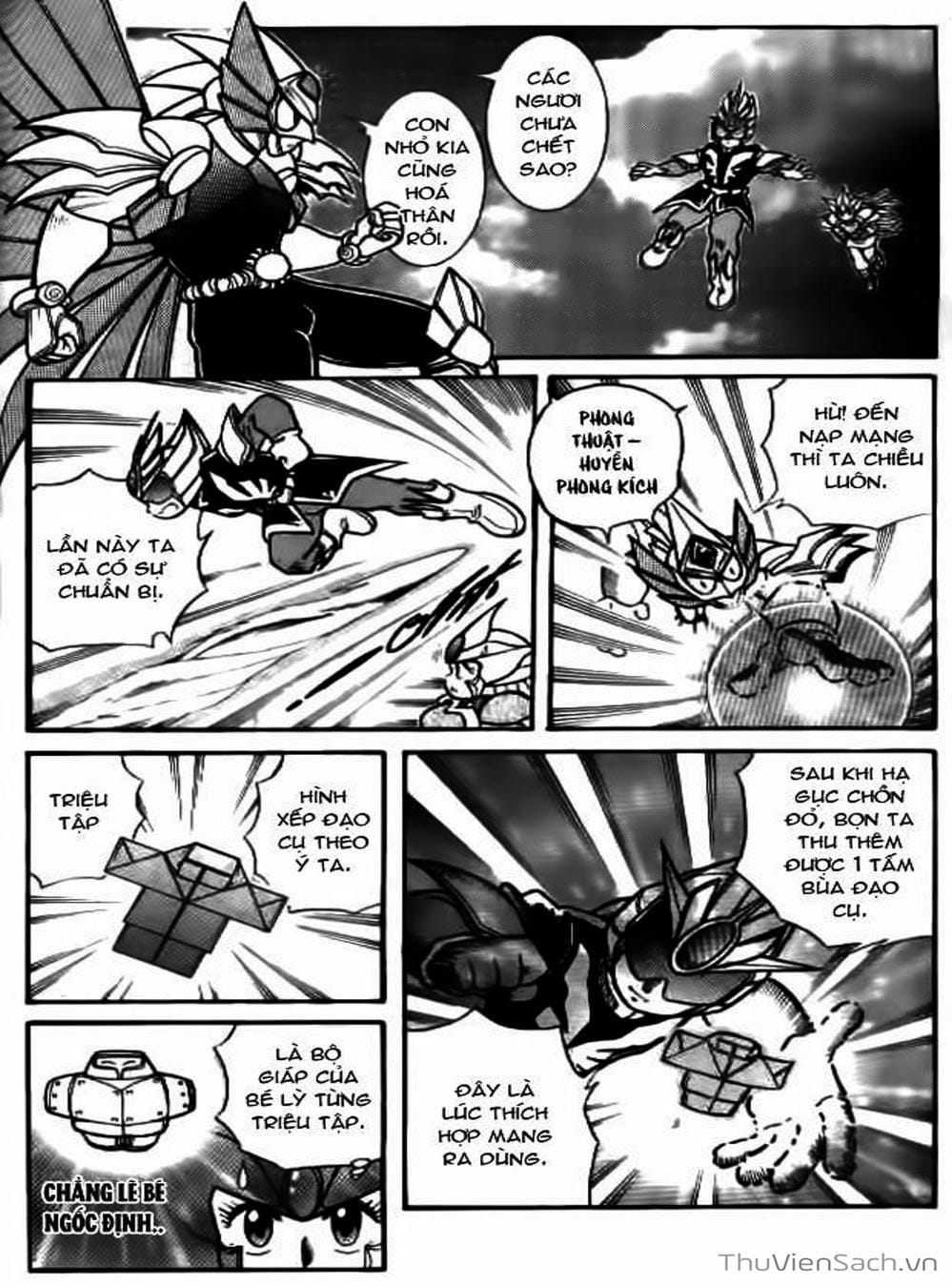Truyện Tranh Hiệp Sĩ Giấy - Origami Fighter trang 5