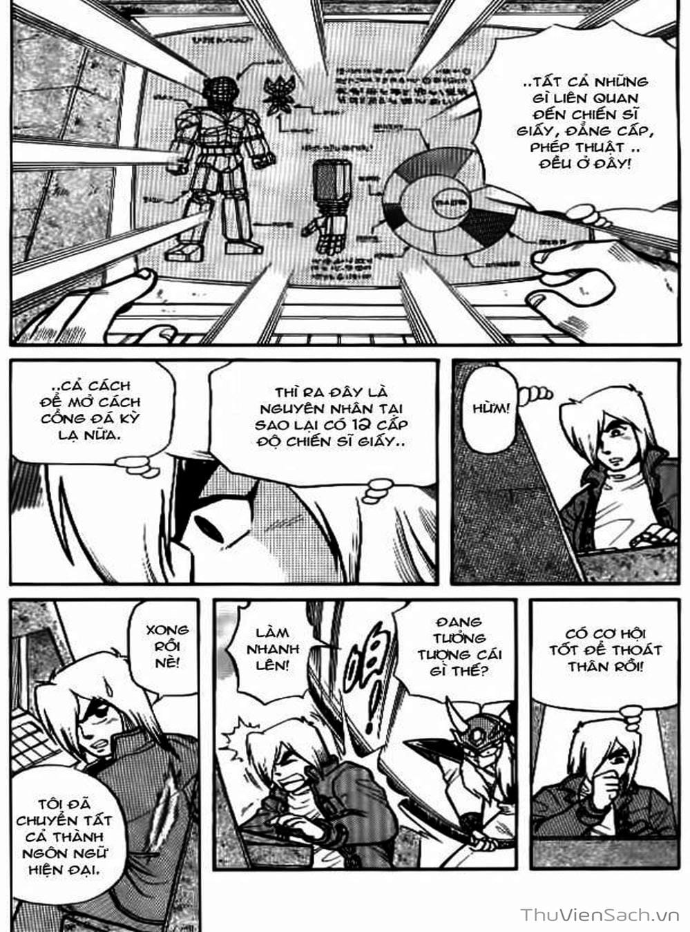 Truyện Tranh Hiệp Sĩ Giấy - Origami Fighter trang 5