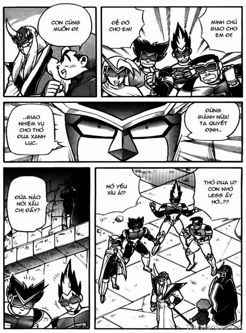 Truyện Tranh Hiệp Sĩ Giấy - Origami Fighter trang 5