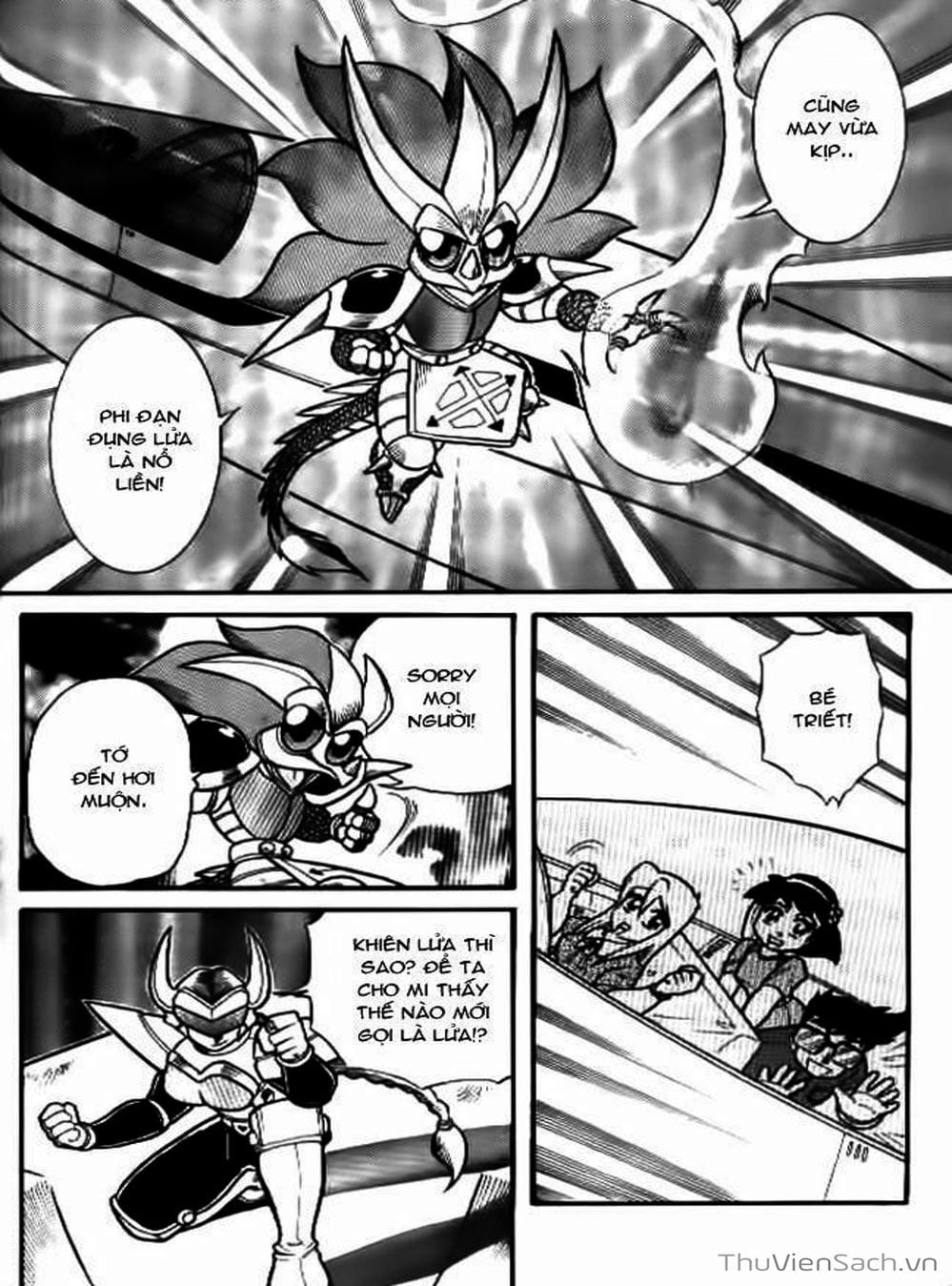 Truyện Tranh Hiệp Sĩ Giấy - Origami Fighter trang 5