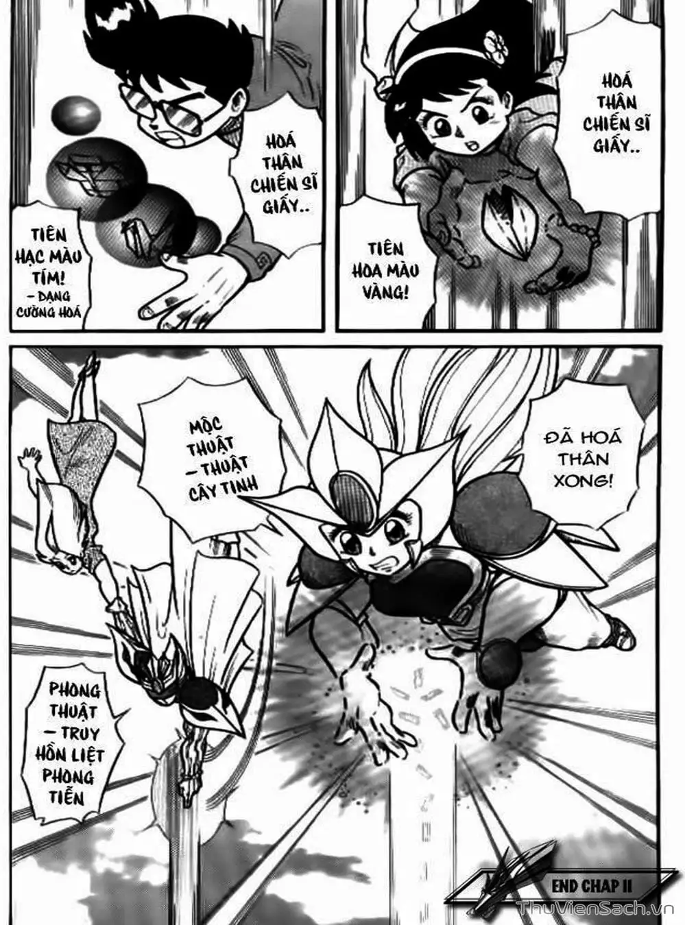 Truyện Tranh Hiệp Sĩ Giấy - Origami Fighter trang 5