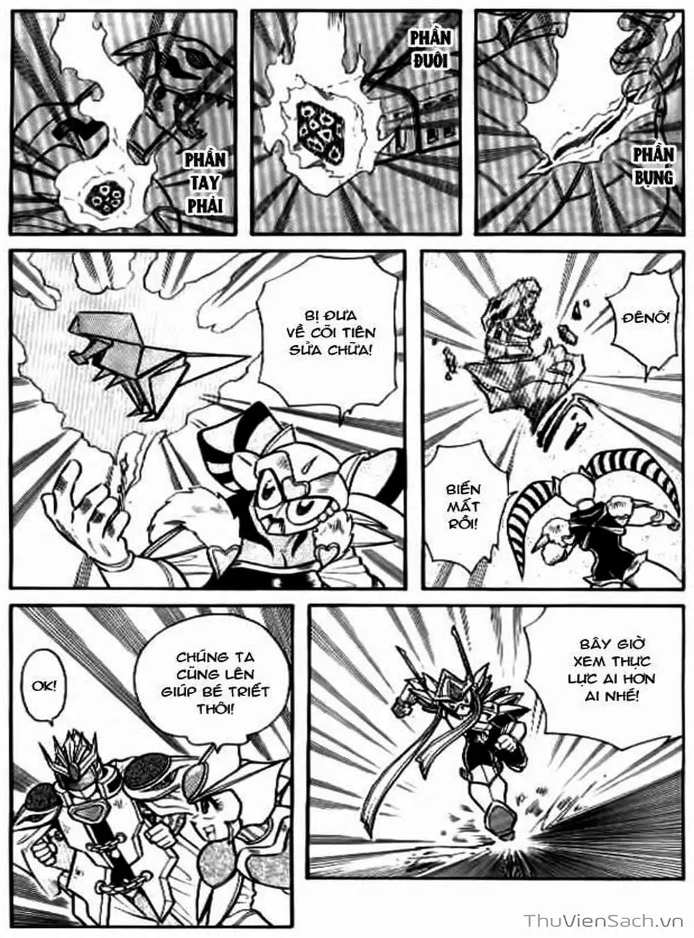 Truyện Tranh Hiệp Sĩ Giấy - Origami Fighter trang 5