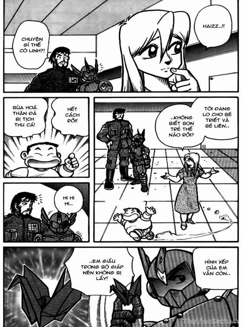 Truyện Tranh Hiệp Sĩ Giấy - Origami Fighter trang 5