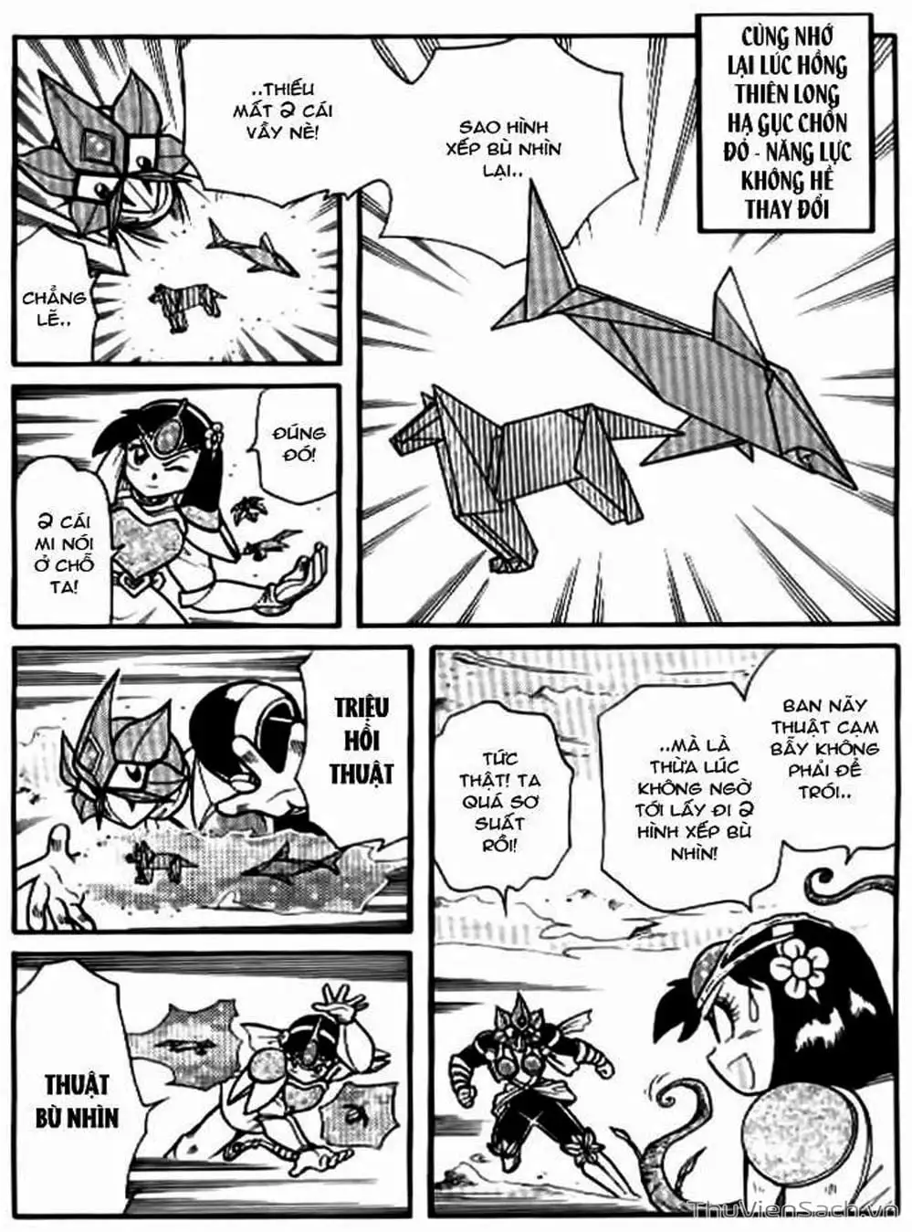 Truyện Tranh Hiệp Sĩ Giấy - Origami Fighter trang 5