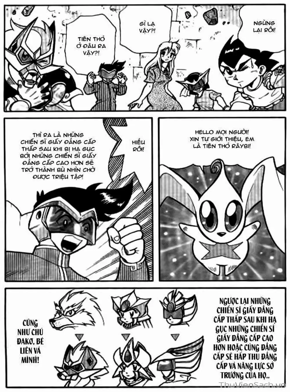 Truyện Tranh Hiệp Sĩ Giấy - Origami Fighter trang 5