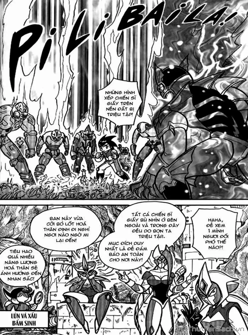 Truyện Tranh Hiệp Sĩ Giấy - Origami Fighter trang 5