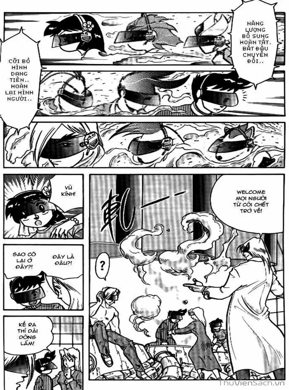 Truyện Tranh Hiệp Sĩ Giấy - Origami Fighter trang 5