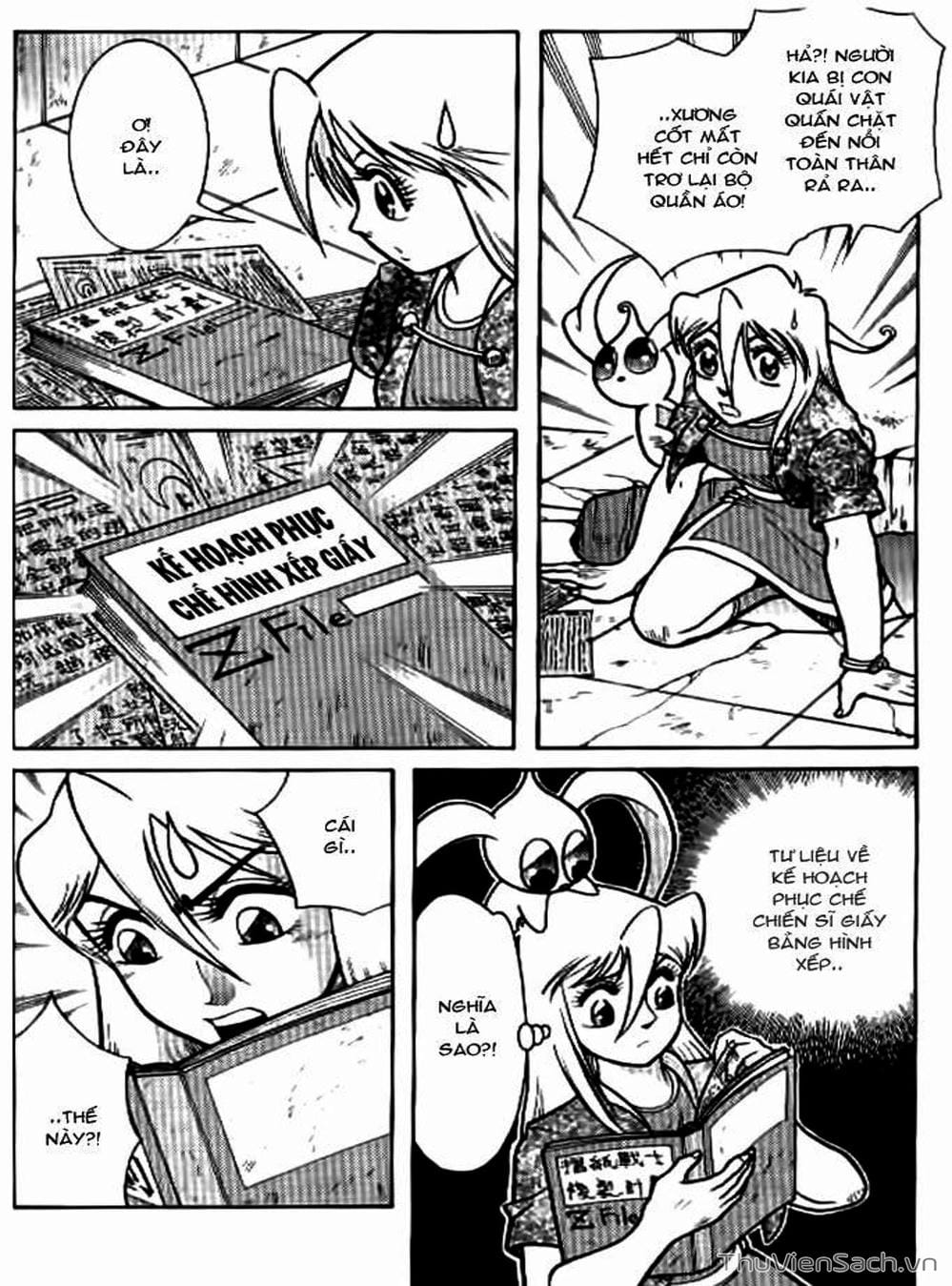 Truyện Tranh Hiệp Sĩ Giấy - Origami Fighter trang 5