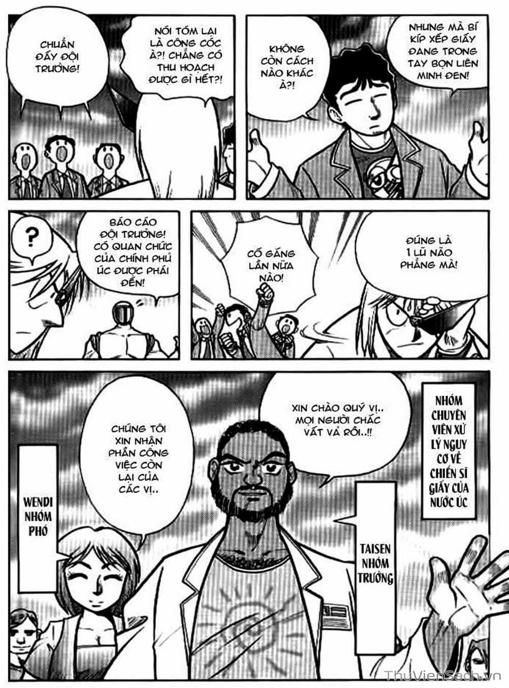 Truyện Tranh Hiệp Sĩ Giấy - Origami Fighter trang 5