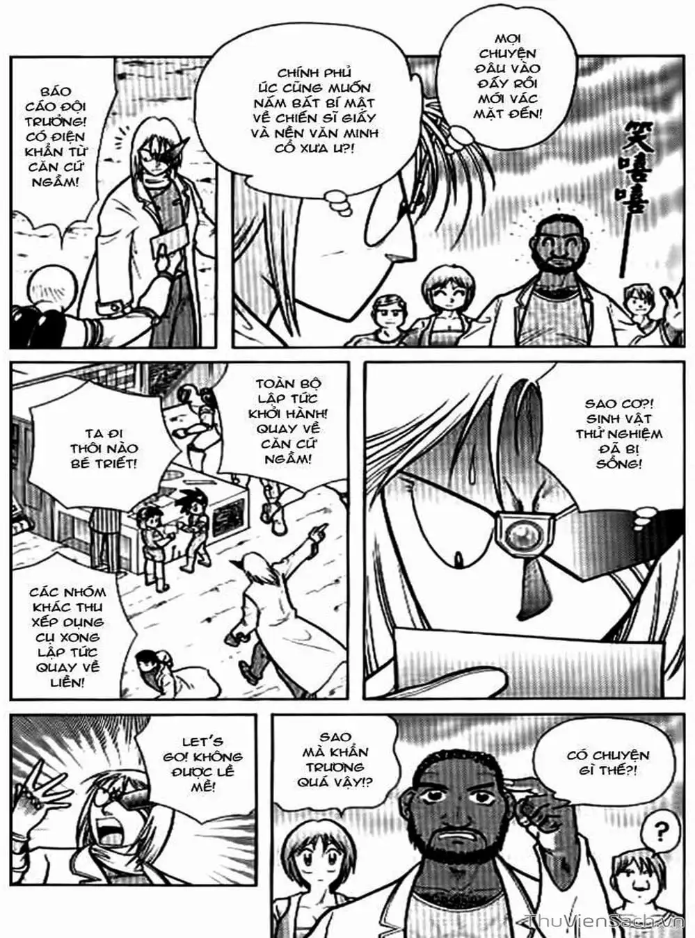 Truyện Tranh Hiệp Sĩ Giấy - Origami Fighter trang 5