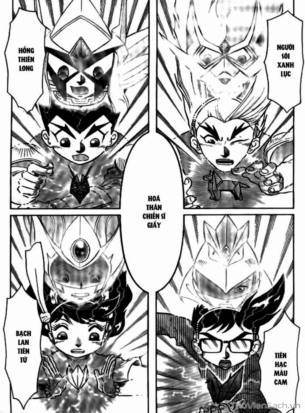 Truyện Tranh Hiệp Sĩ Giấy - Origami Fighter trang 5