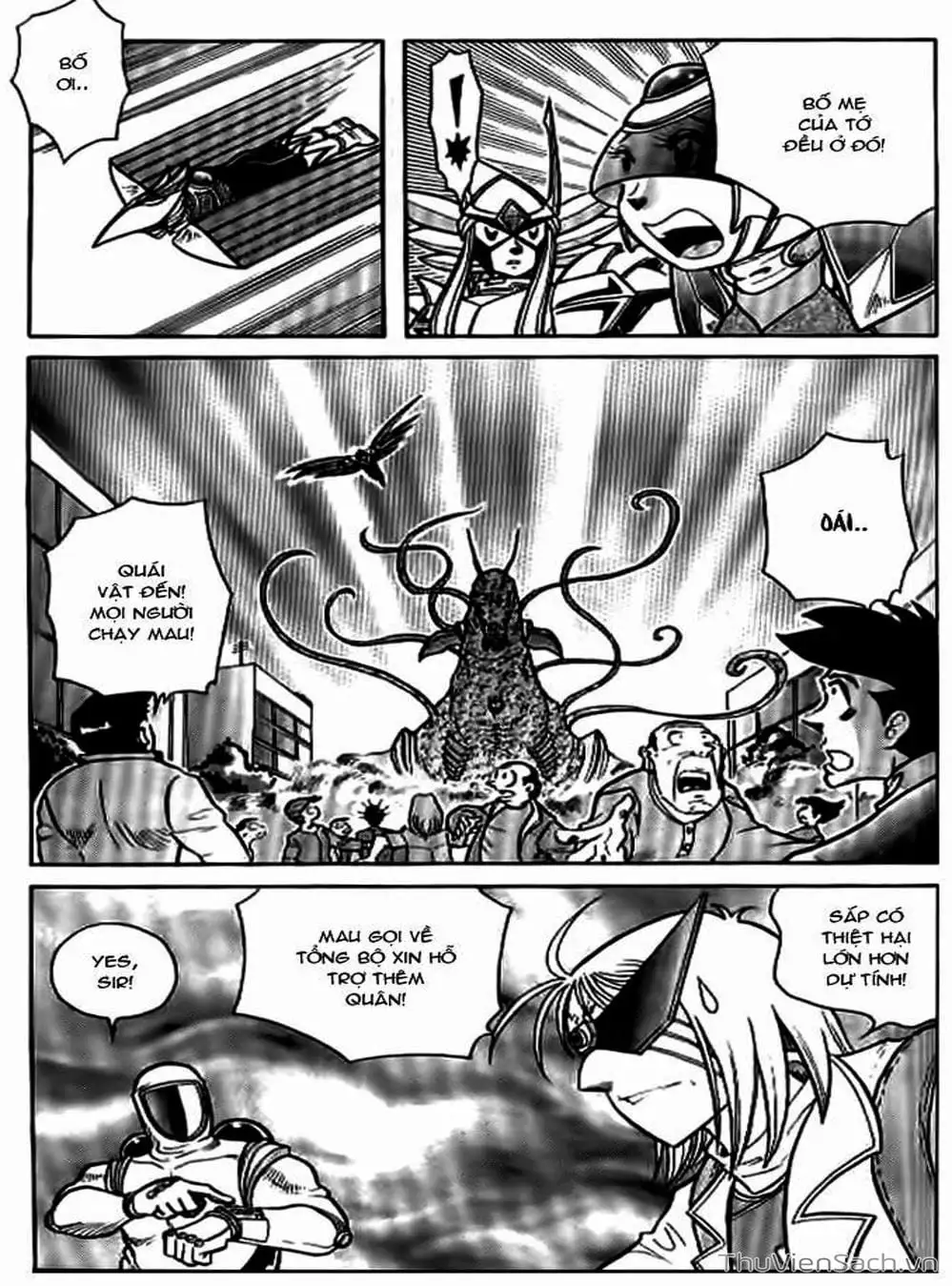 Truyện Tranh Hiệp Sĩ Giấy - Origami Fighter trang 5