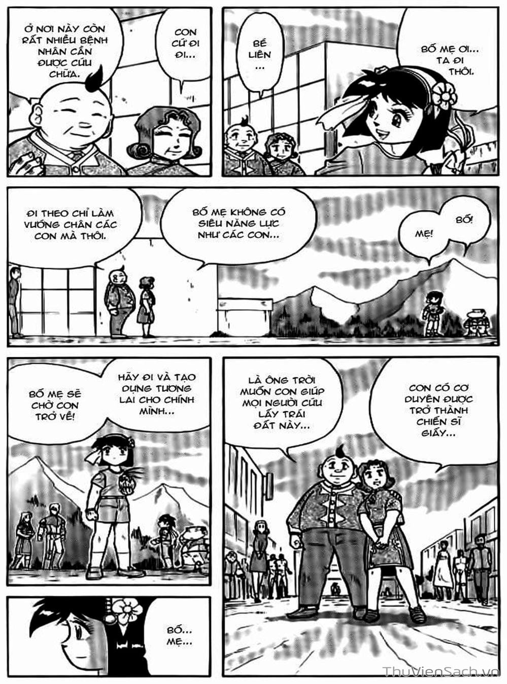 Truyện Tranh Hiệp Sĩ Giấy - Origami Fighter trang 5