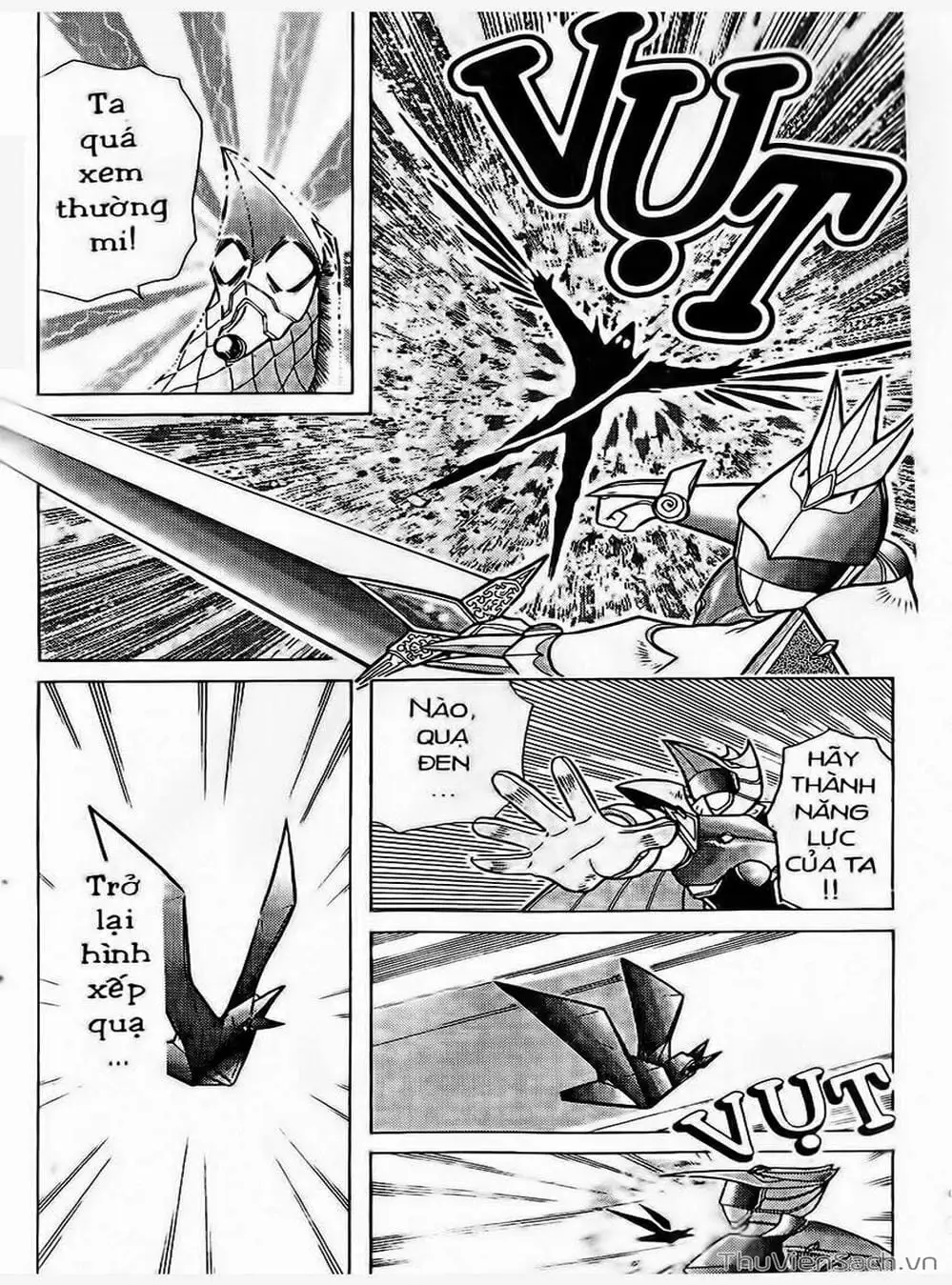 Truyện Tranh Hiệp Sĩ Giấy - Origami Fighter trang 5