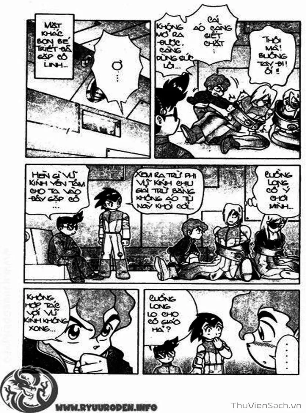 Truyện Tranh Hiệp Sĩ Giấy - Origami Fighter trang 5