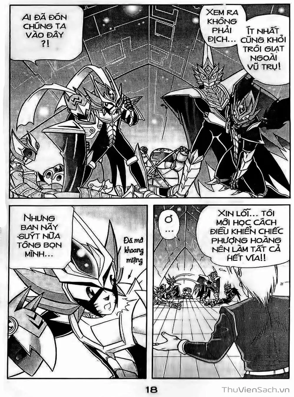 Truyện Tranh Hiệp Sĩ Giấy - Origami Fighter trang 5