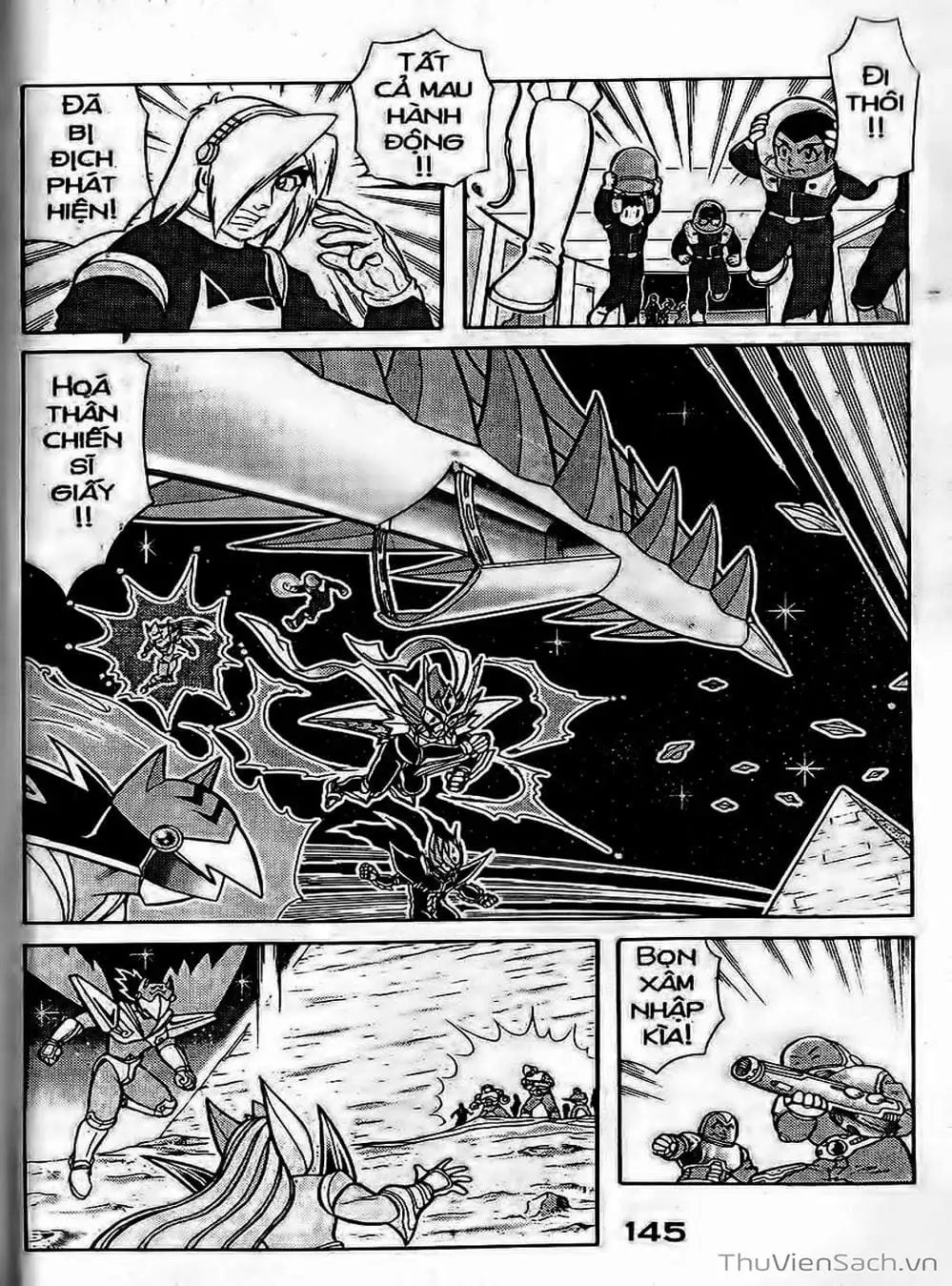 Truyện Tranh Hiệp Sĩ Giấy - Origami Fighter trang 5
