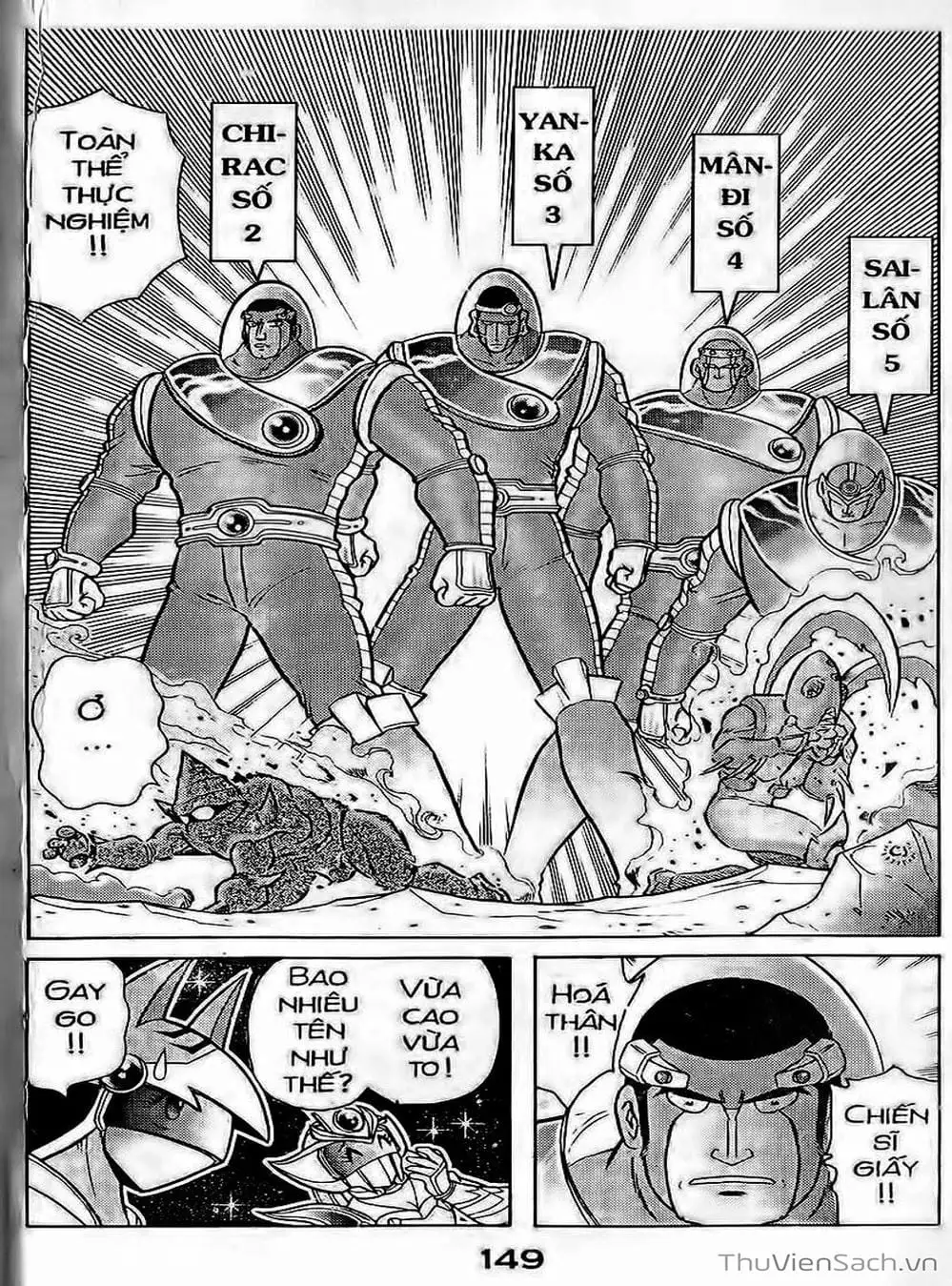 Truyện Tranh Hiệp Sĩ Giấy - Origami Fighter trang 5