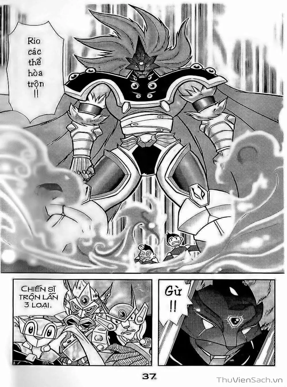 Truyện Tranh Hiệp Sĩ Giấy - Origami Fighter trang 5
