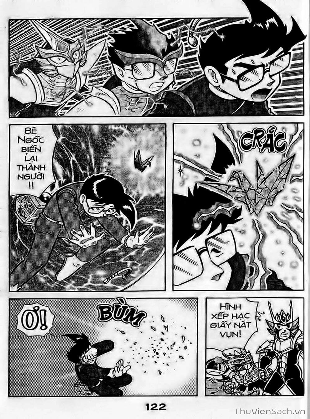Truyện Tranh Hiệp Sĩ Giấy - Origami Fighter trang 5