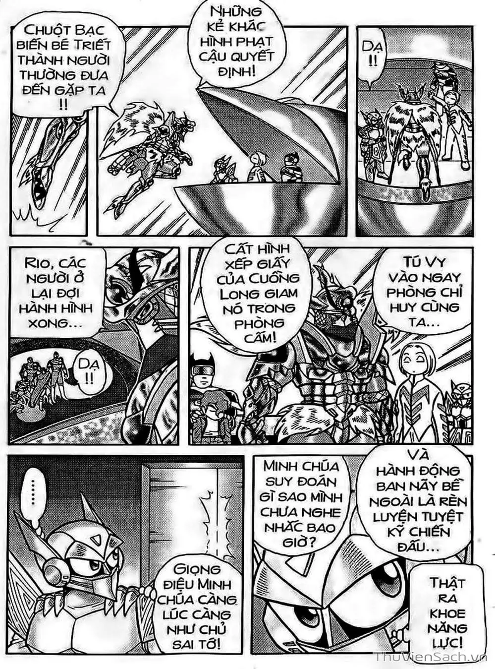 Truyện Tranh Hiệp Sĩ Giấy - Origami Fighter trang 5