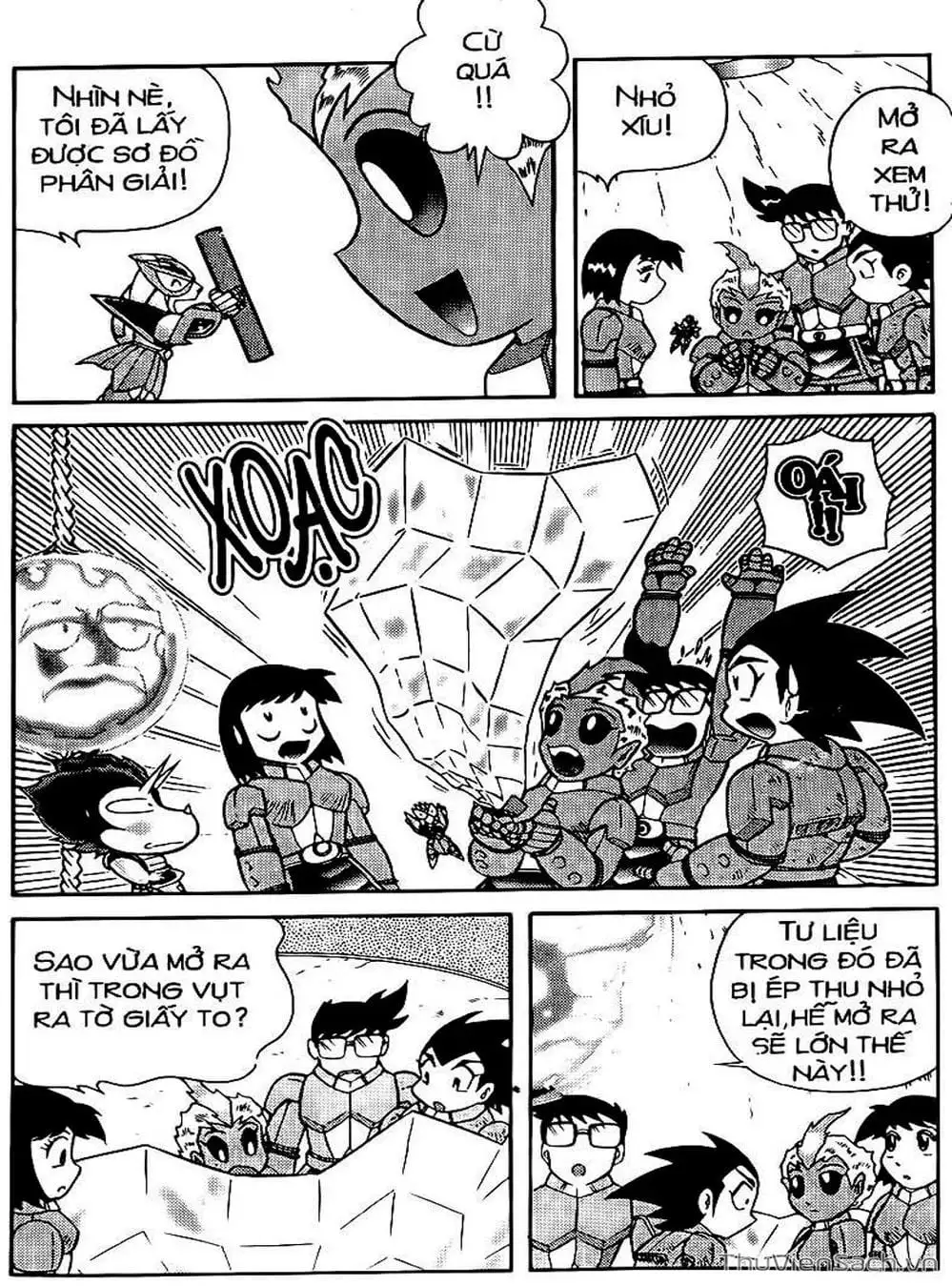 Truyện Tranh Hiệp Sĩ Giấy - Origami Fighter trang 5