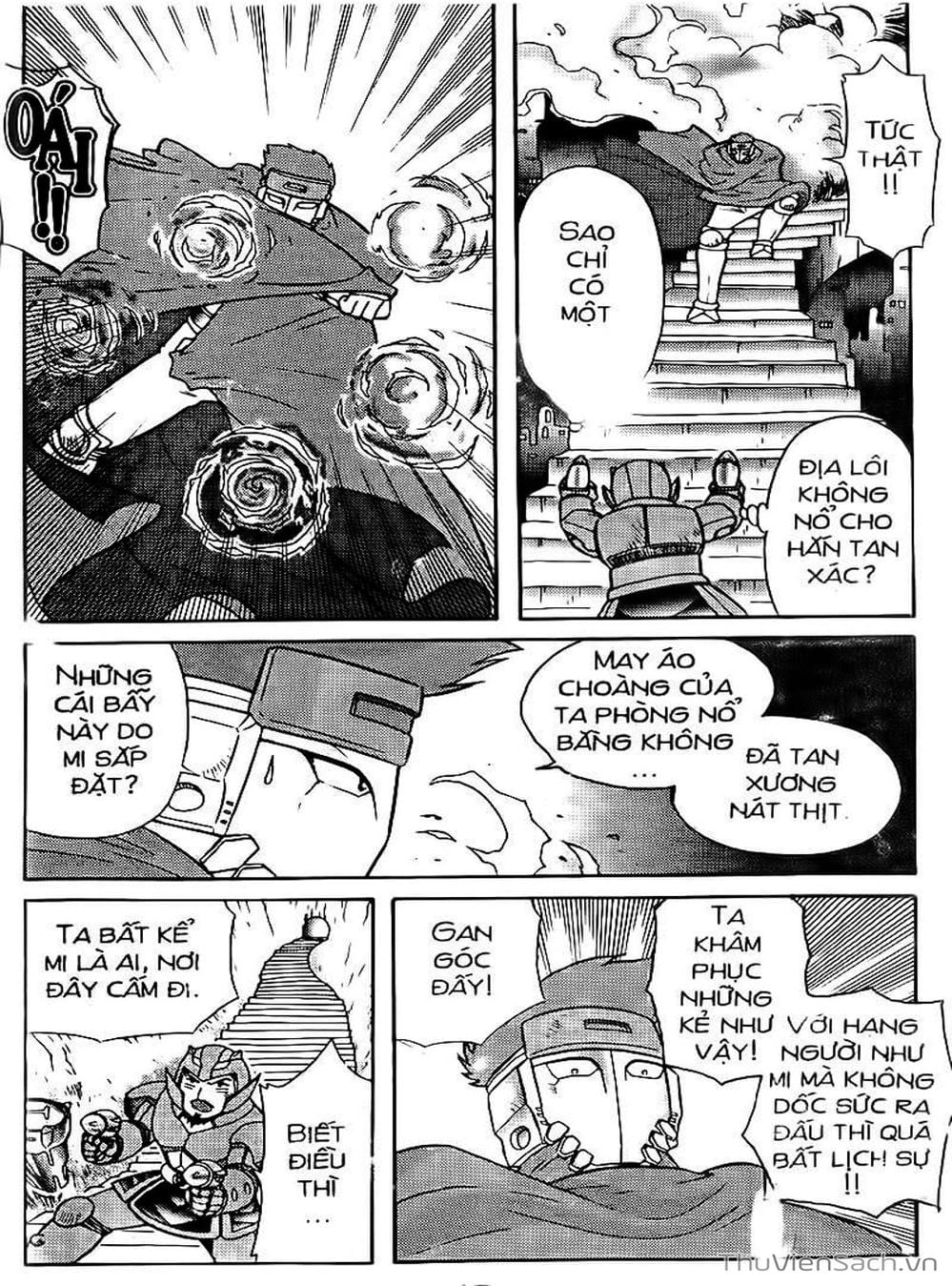 Truyện Tranh Hiệp Sĩ Giấy - Origami Fighter trang 5