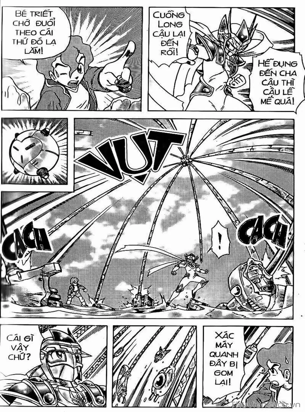 Truyện Tranh Hiệp Sĩ Giấy - Origami Fighter trang 5