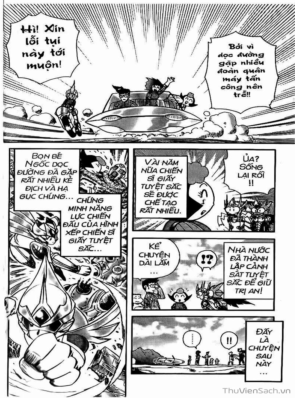 Truyện Tranh Hiệp Sĩ Giấy - Origami Fighter trang 5