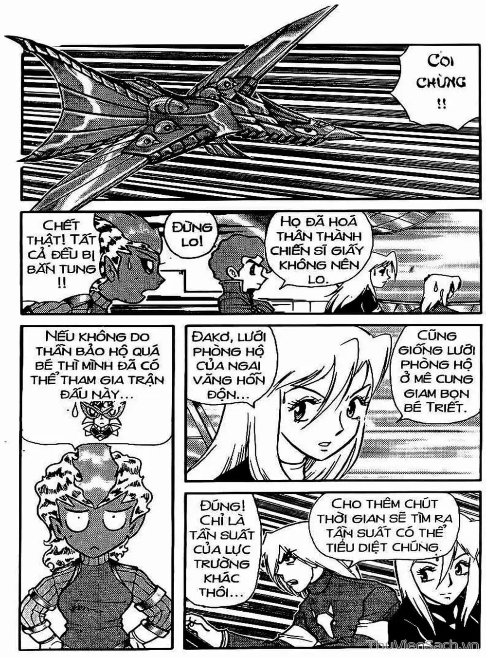 Truyện Tranh Hiệp Sĩ Giấy - Origami Fighter trang 5