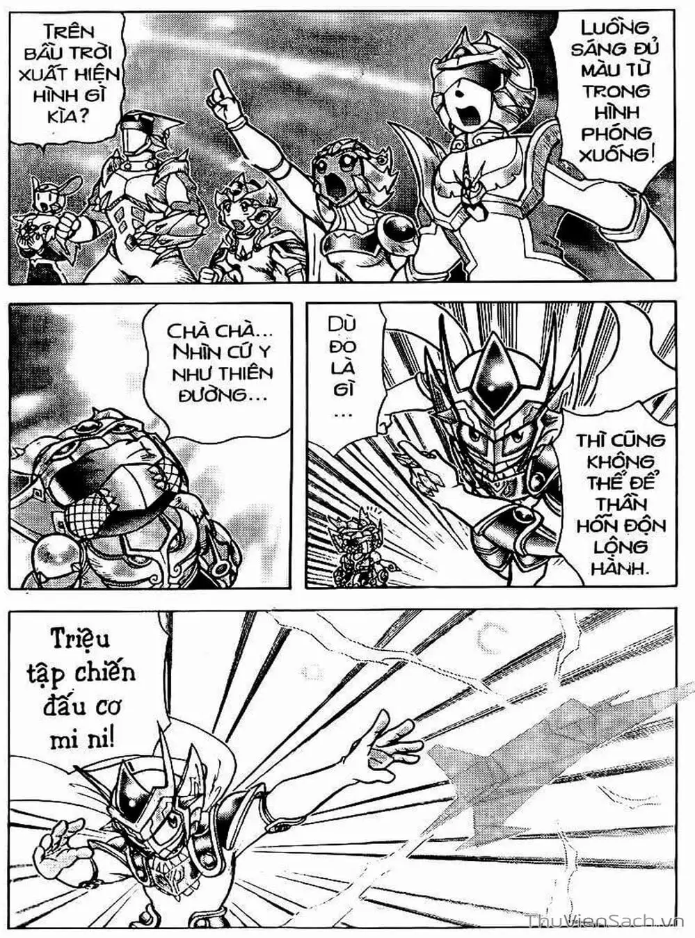 Truyện Tranh Hiệp Sĩ Giấy - Origami Fighter trang 5