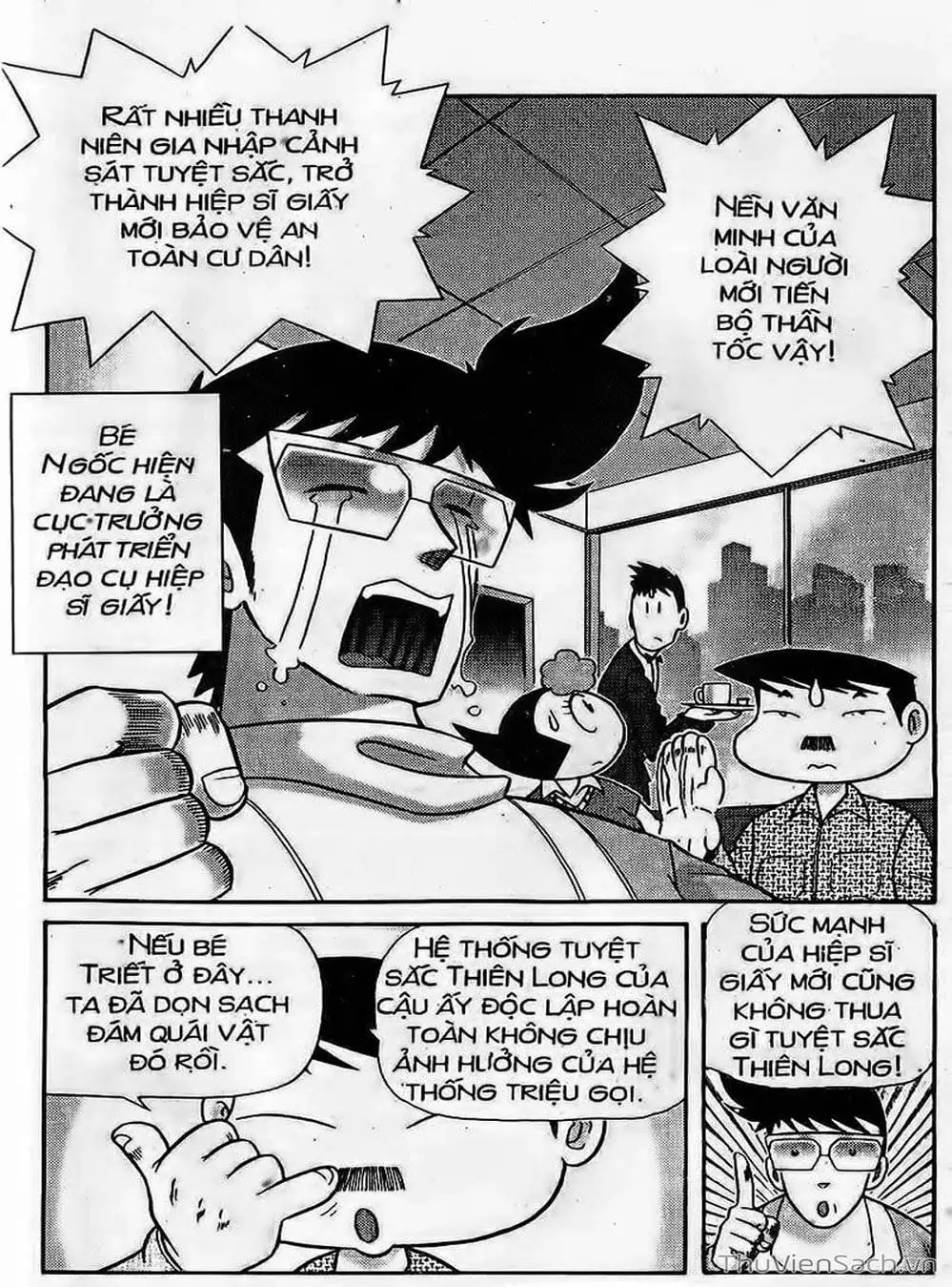 Truyện Tranh Hiệp Sĩ Giấy - Origami Fighter trang 5