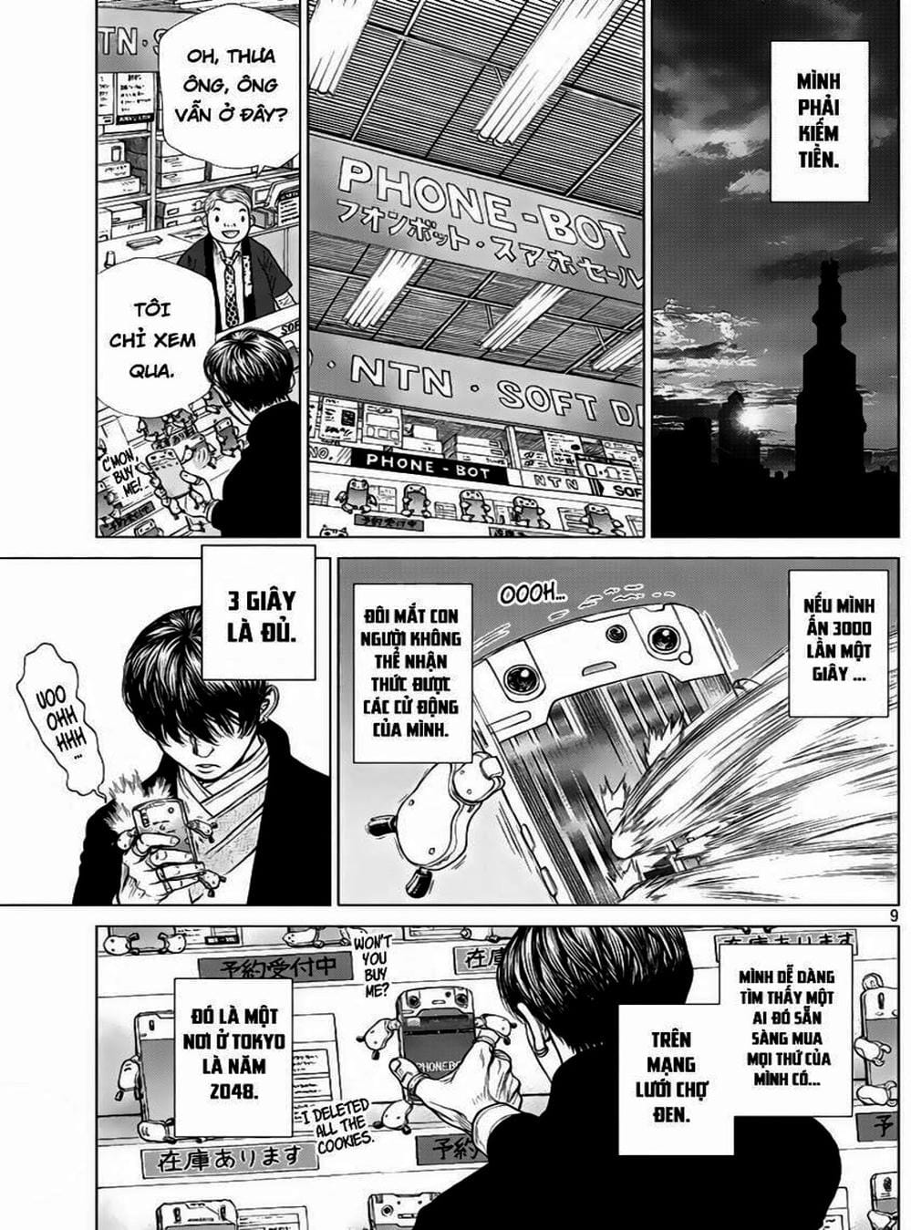 Truyện Tranh Nguyên Bản - Origin trang 7