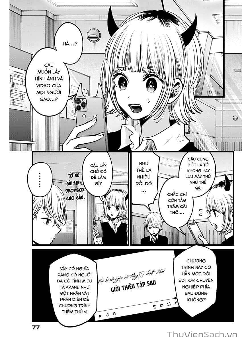 Truyện Tranh Đứa Con Của Thần Tượng - Oshi No Ko trang 5