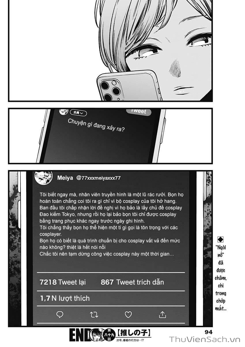 Truyện Tranh Đứa Con Của Thần Tượng - Oshi No Ko trang 5