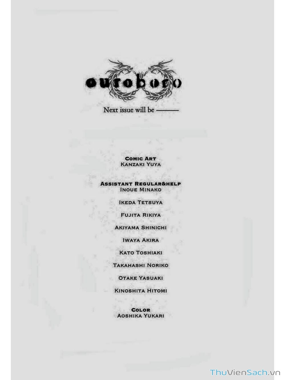 Truyện Tranh Ouroboros - Vĩnh Cửu Luân Hồi trang 6