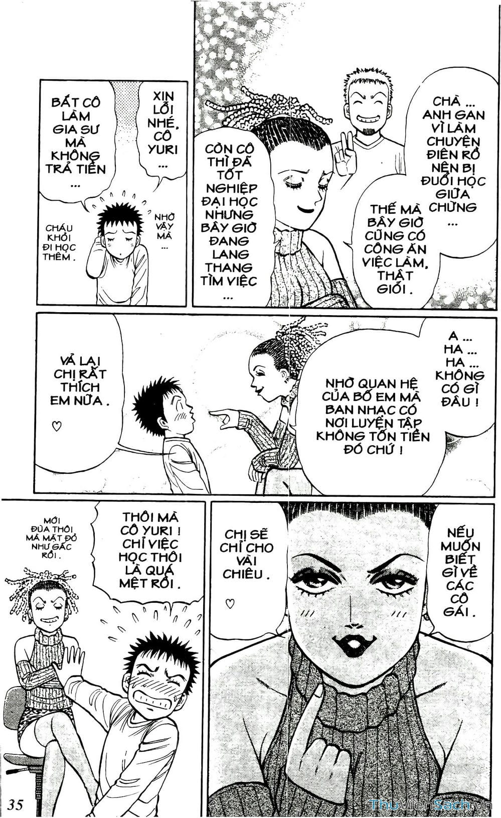 Truyện Tranh Hộ Chiếu Xanh - Passport Blue trang 4