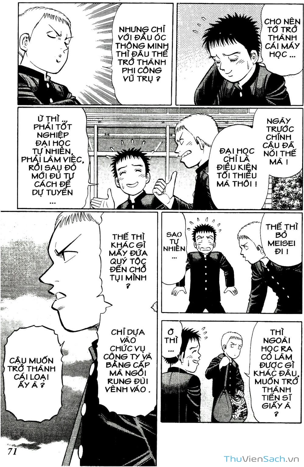 Truyện Tranh Hộ Chiếu Xanh - Passport Blue trang 4